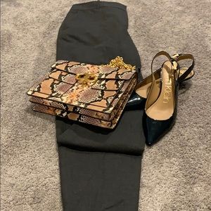 MM LaEur fully lined ankle length trouser